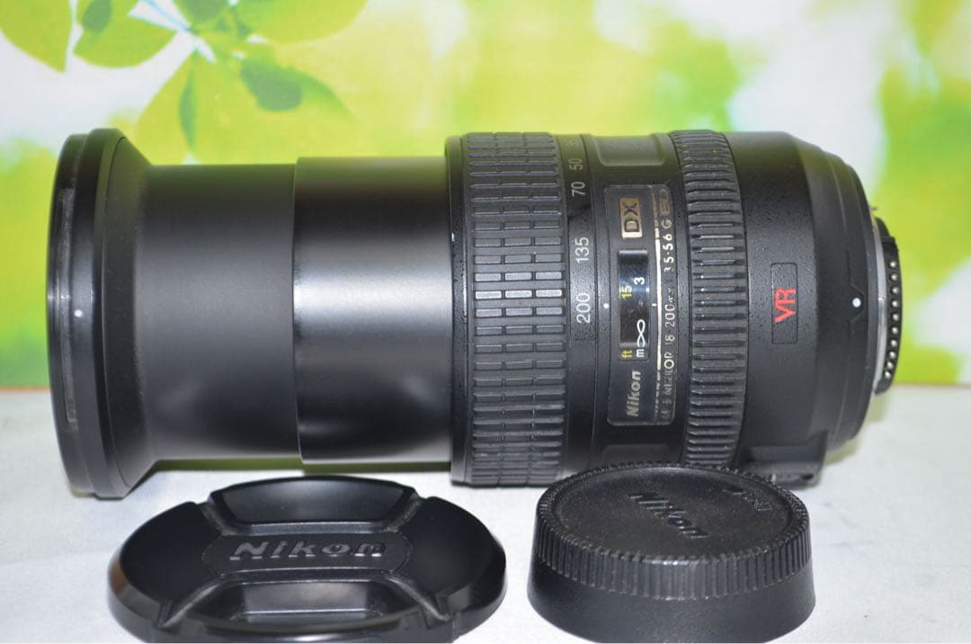美品 ニコン Nikon AF-S DX 18-200㎜☆近距離から望遠まで！