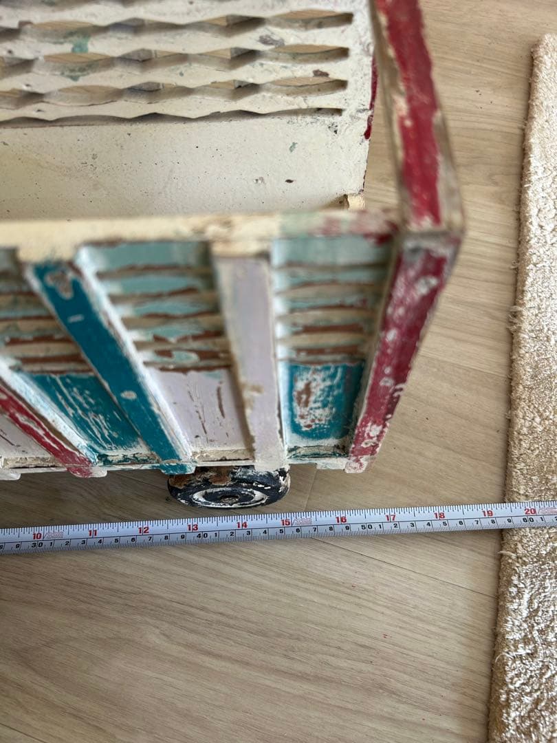 アンティークトラック型飾り物 約50cm 店舗　インテリア