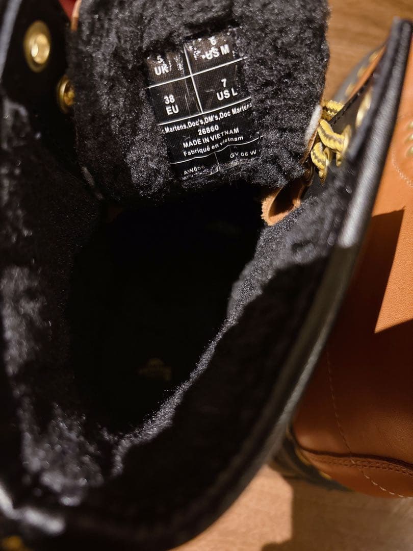 ドクターマーチン　Dr.Martens 24センチ　スノーブーツ　ボア