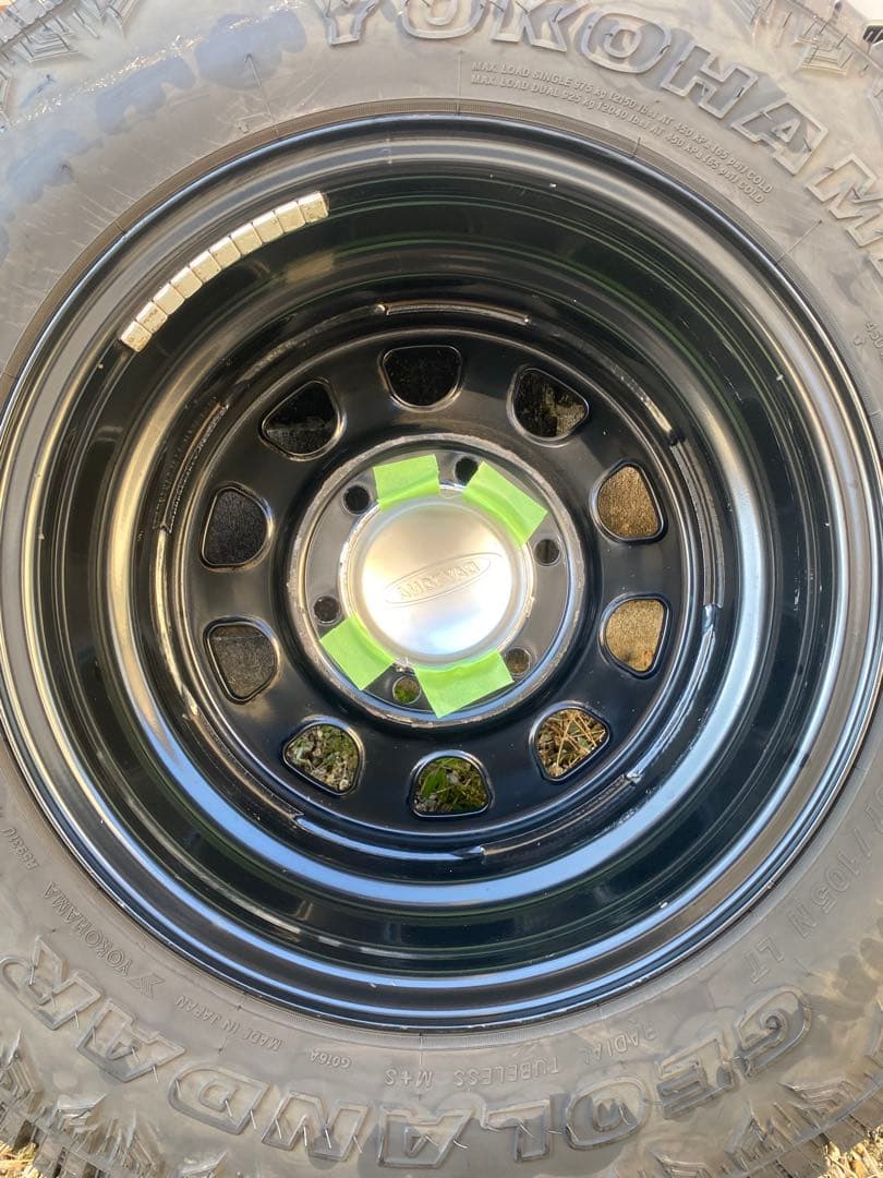 ハイエースDAYTONA15インチYokohamaGeolandar X-AT