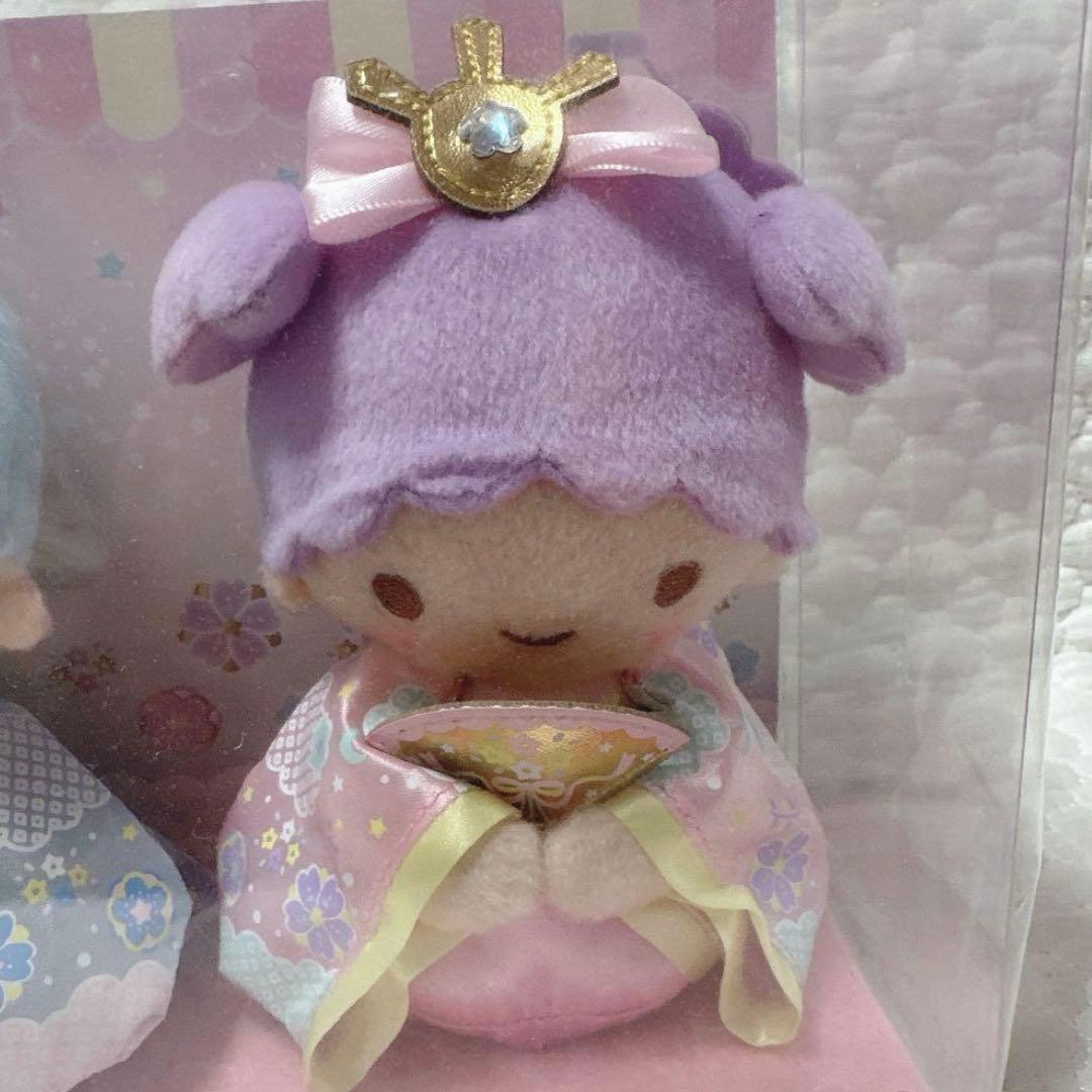 サンリオ❣️激レア　キキララ 雛ドール　ぬいぐるみ　レトロ