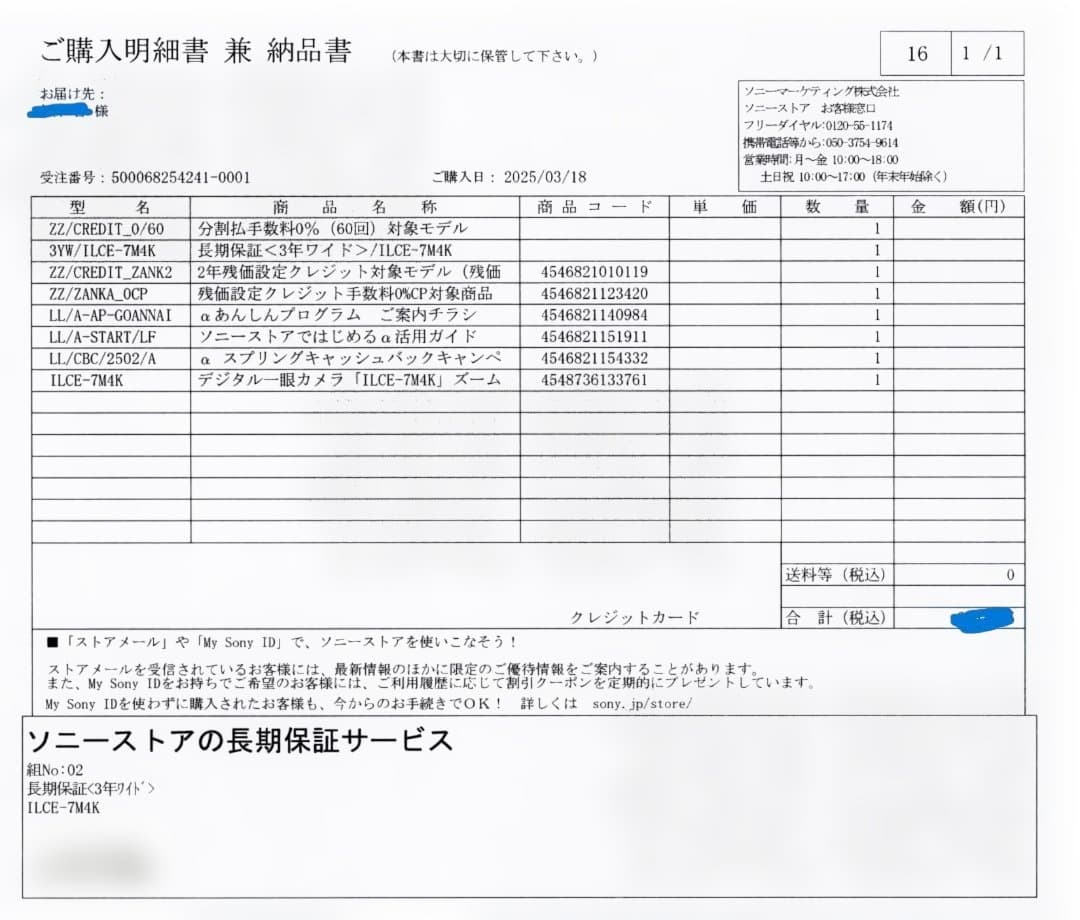 SONY α7Ⅳ ズームレンズキット
