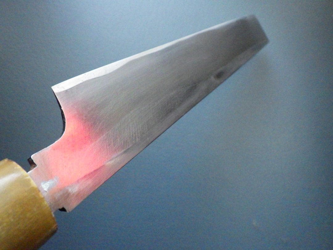 よ*ー様 正本総本店★玉白鋼・和包丁刃渡225ｍｍマチ★手研ぎ済み★