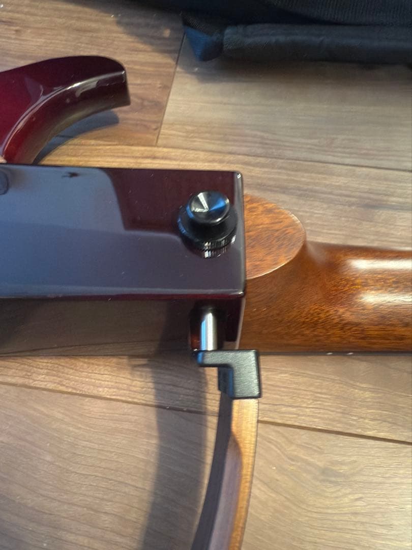 Yamaha SLG200S CRB サイレントギター レッド整備済み