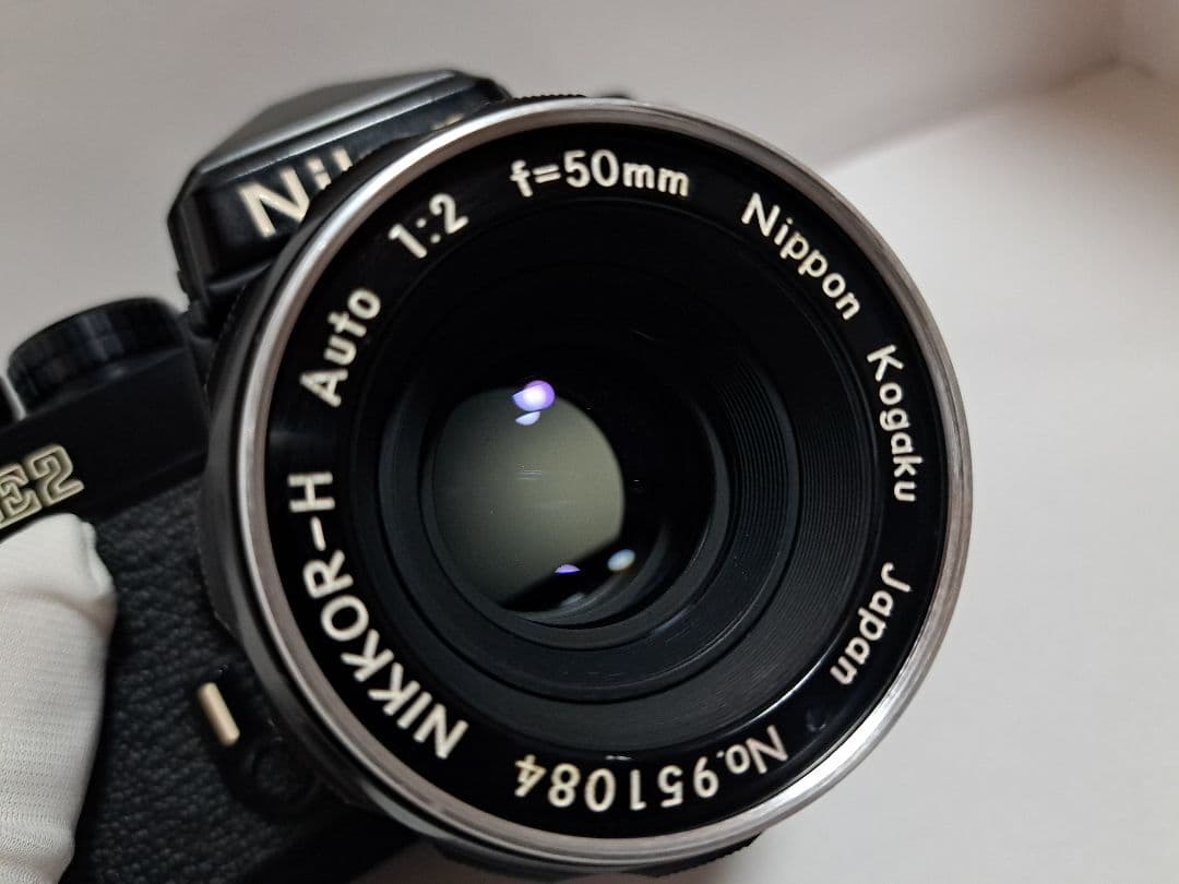 【完動品】Nikon FE2 一眼レフカメラ NIKKOR-H f2 50mm