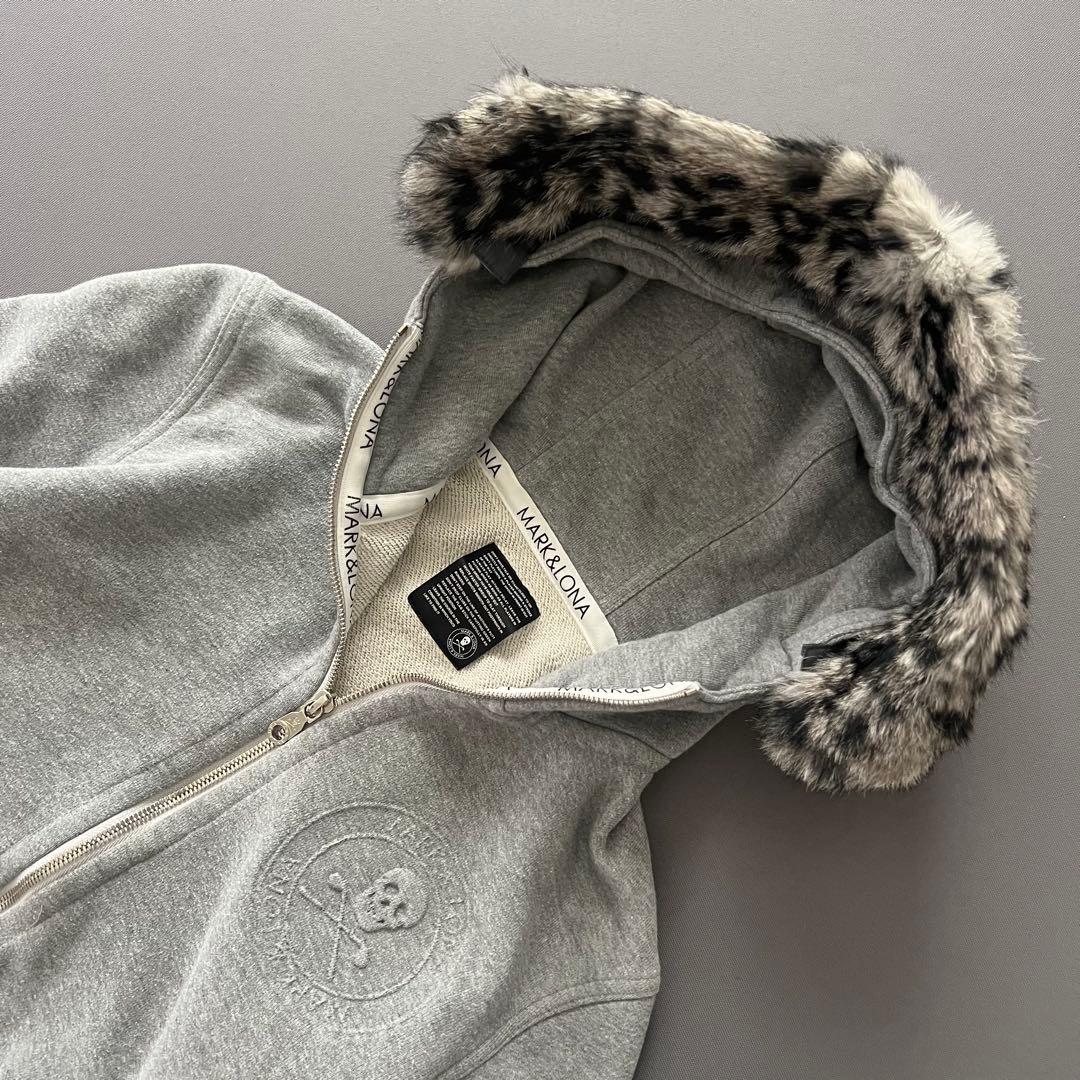 MARK&LONA マークアンドロナ　ファー　パーカー　レディース　ゴルフ　S