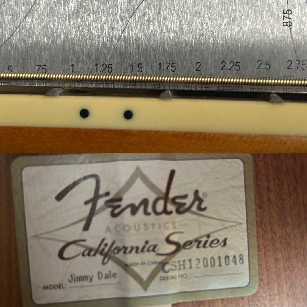 Fender フェンダー Jimmy Dale エレアコ　　オール単板