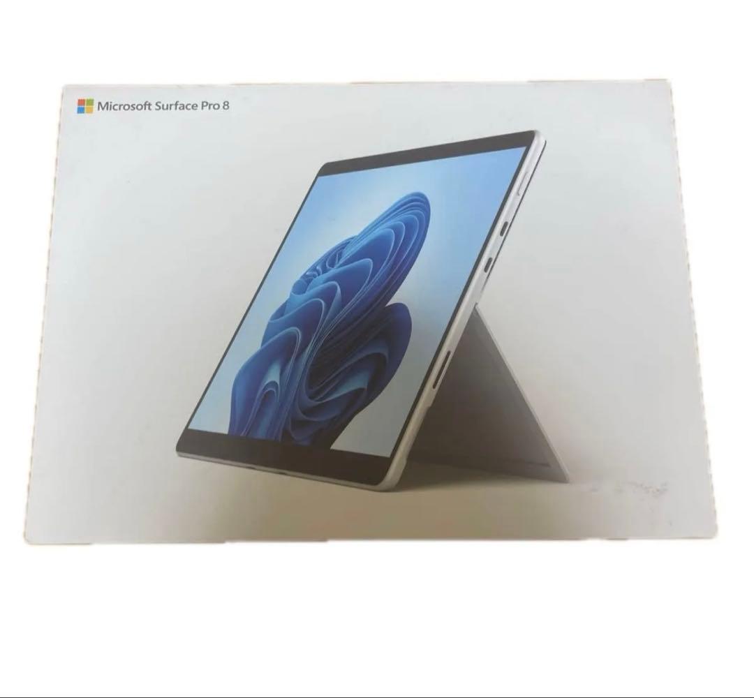 【ジャンク】Surface pro8＋キーボード　箱あり付属品付きペンなし