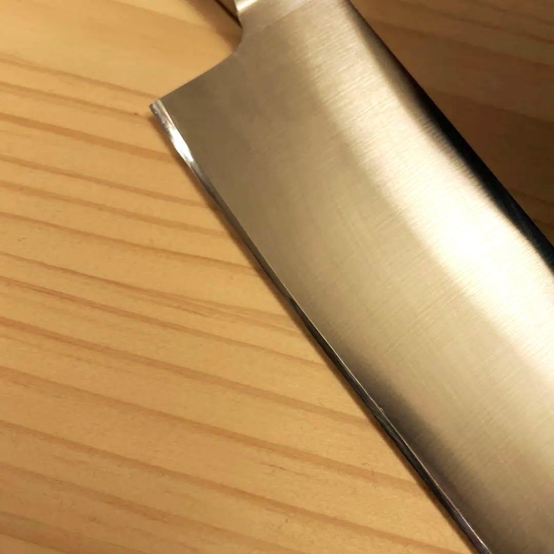 切付型牛刀 切付け 牛刀 ステンレス 9寸 27cm 新品未使用品 研ぎ済み