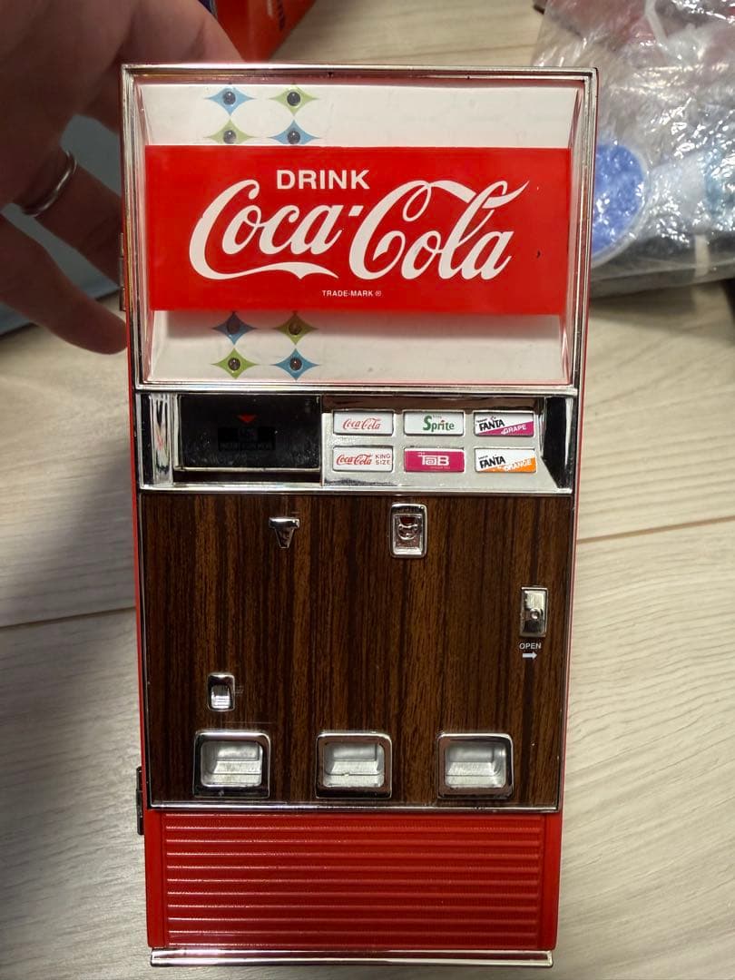90年代 超激レア コカコーラ オールドビンテージ 自販機型 貯金箱