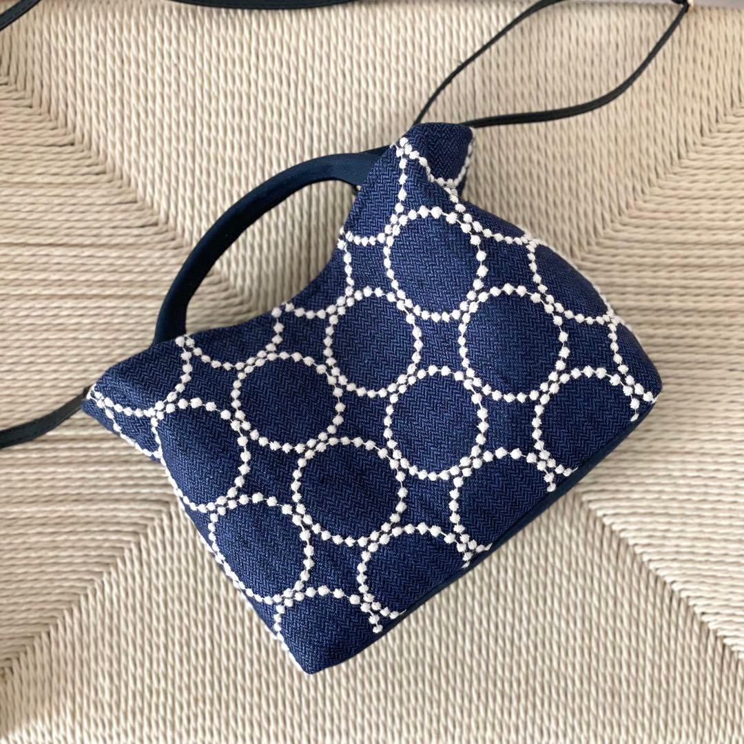 ⚮̈ミナペルホネン　tambourine ヌッピバッグＳ