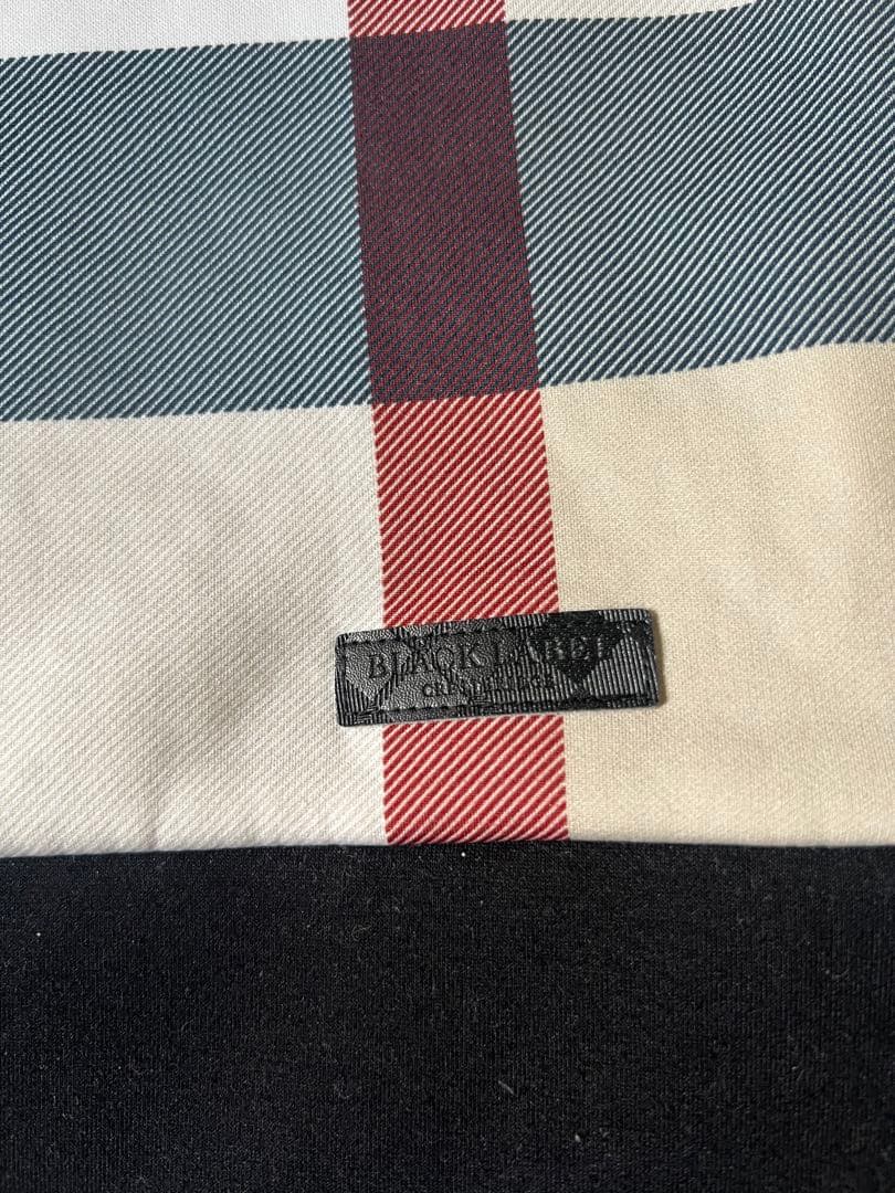 BLACK LABEL CRESTERIDGE チェック柄トレーナー　スウェット