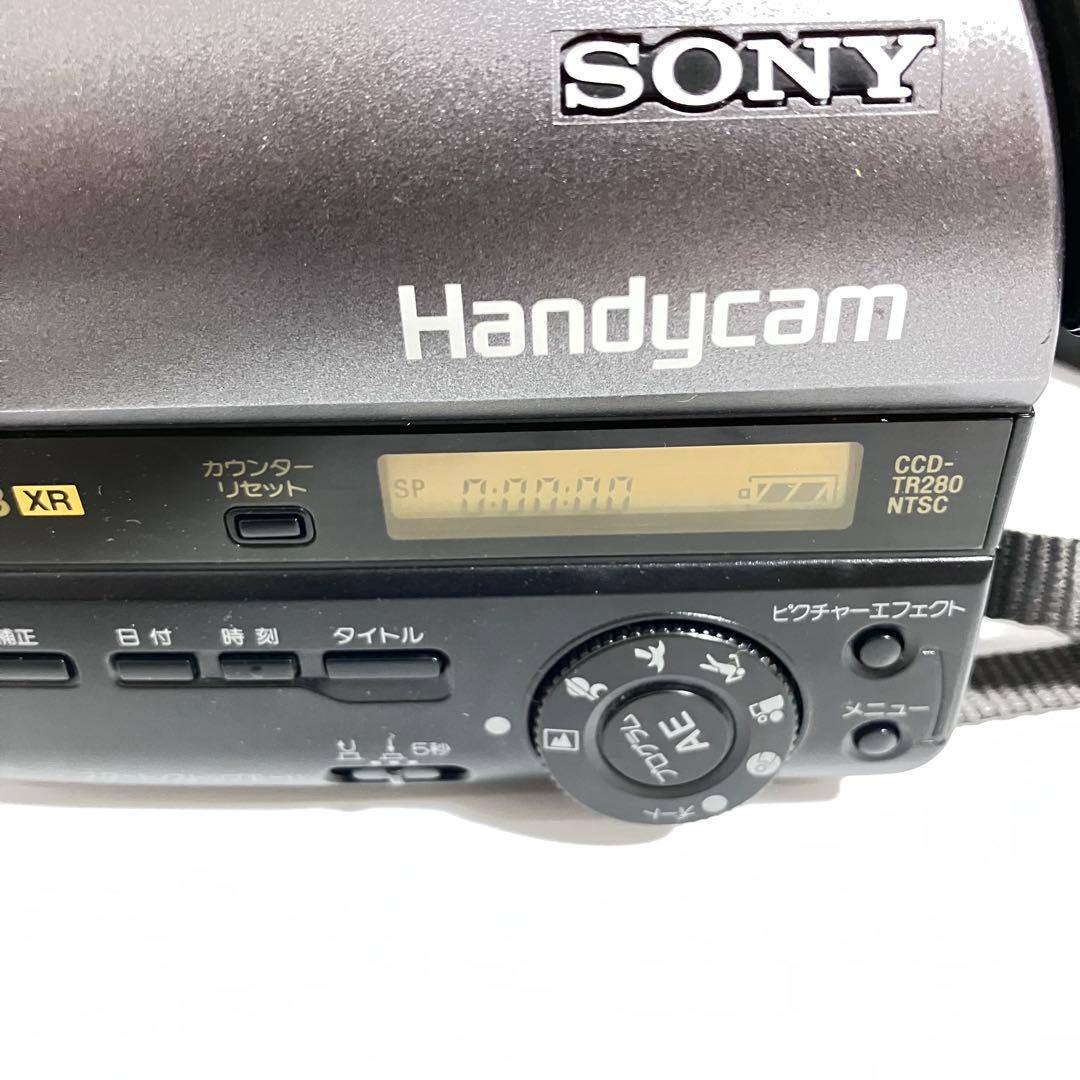 ビデオカメラ SONY VideoHi8 Handycam CCD-TR280