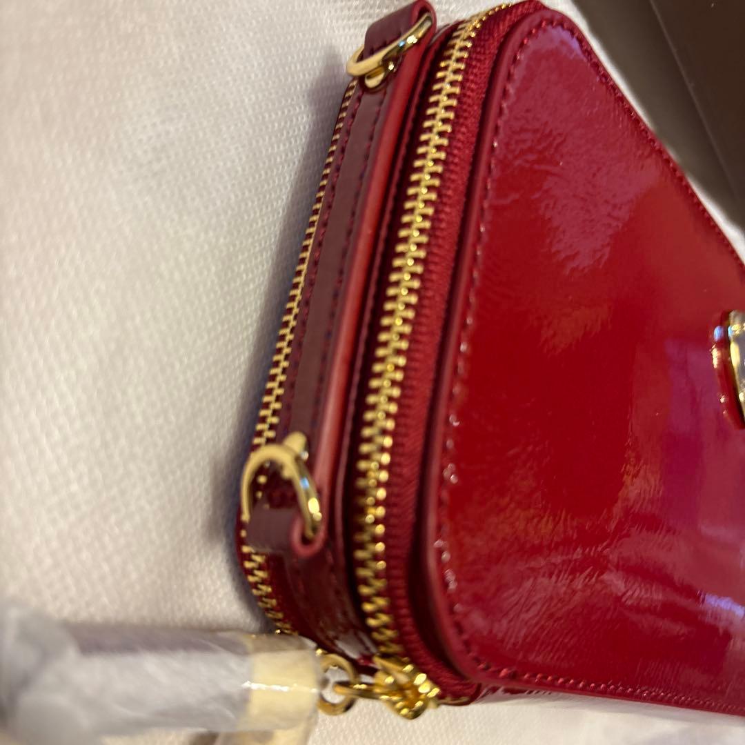 【新品未使用】ATAO アミュレット　ショルダーバッグ　ルビー　アタオ