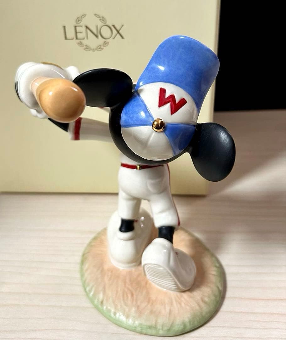 LENOX レノックス ミッキーマウス ディズニーコラボ　置物　※元箱付属 美品