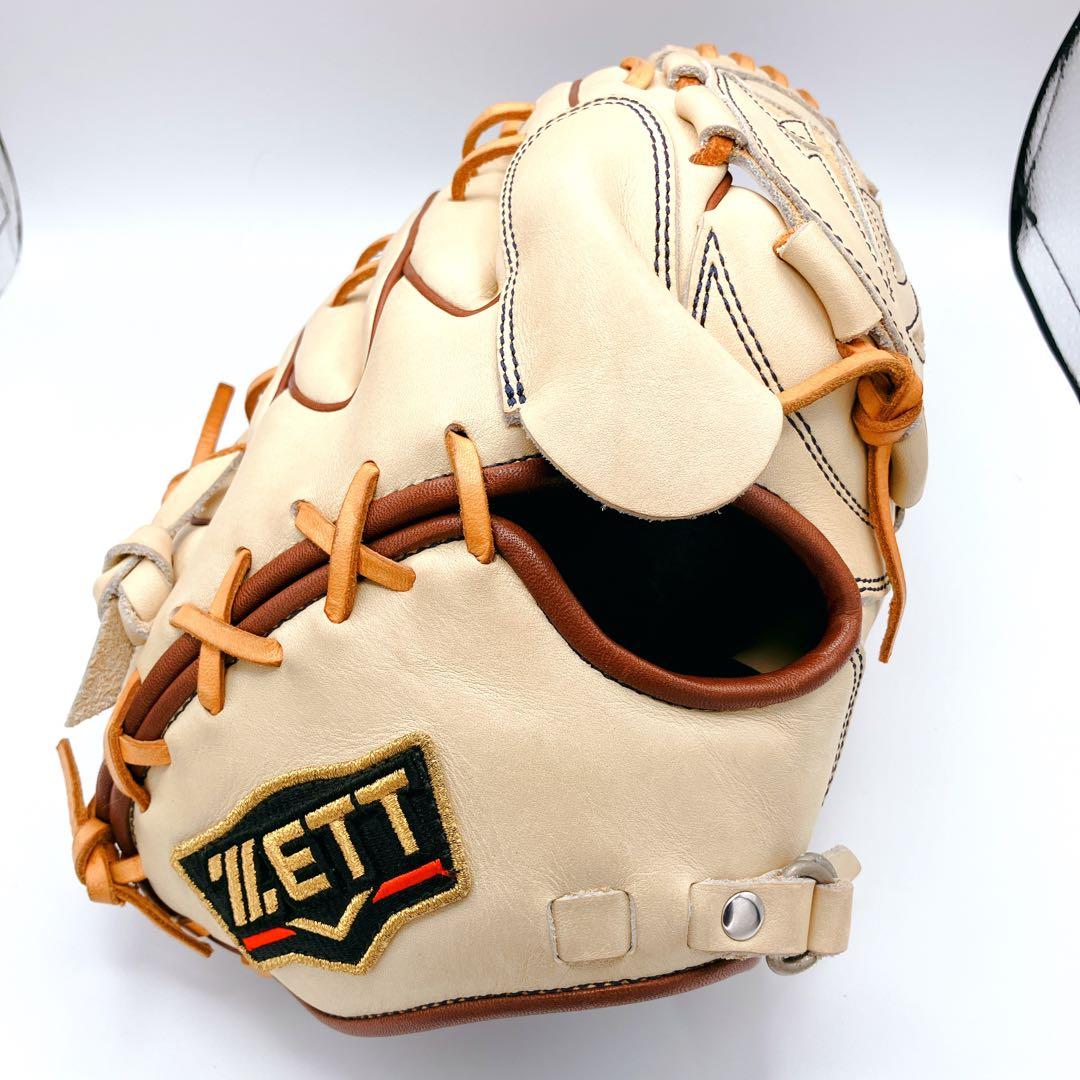 【美品】ZETT プロステイタス 軟式 投手用グローブ　オーダー　藤浪モデル