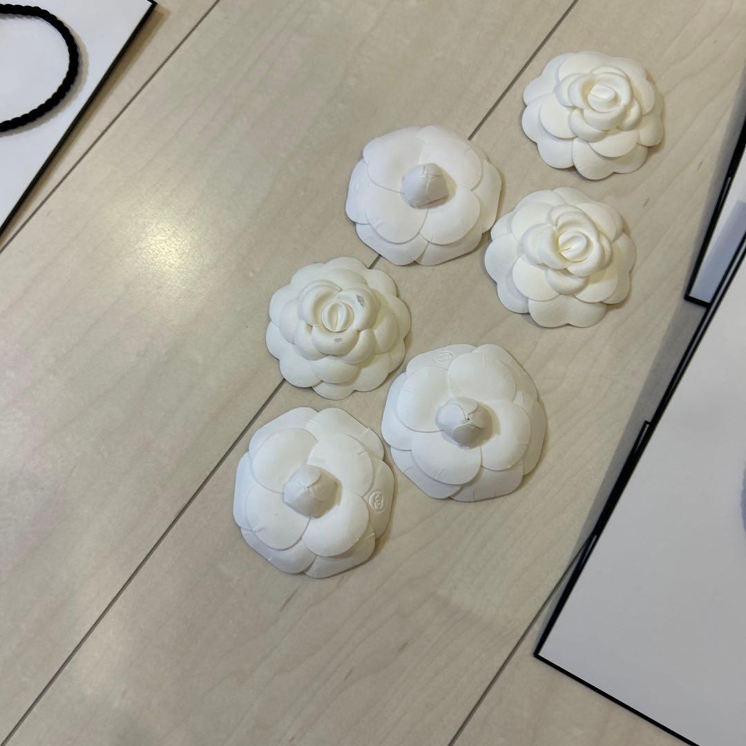 CHANEL 紙袋　白　大13 袋　中21袋　小4袋　カメリア9個セット