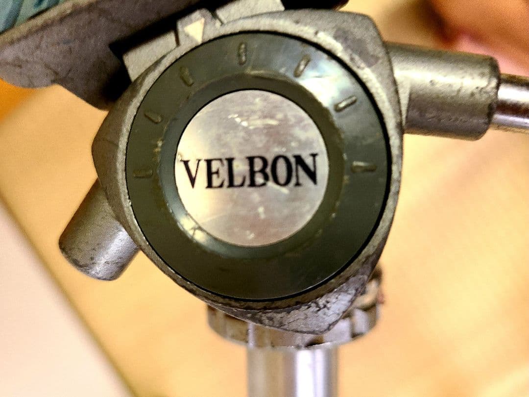 三脚 ベルボン Velbon 角度調整機能付き 年代物 希少