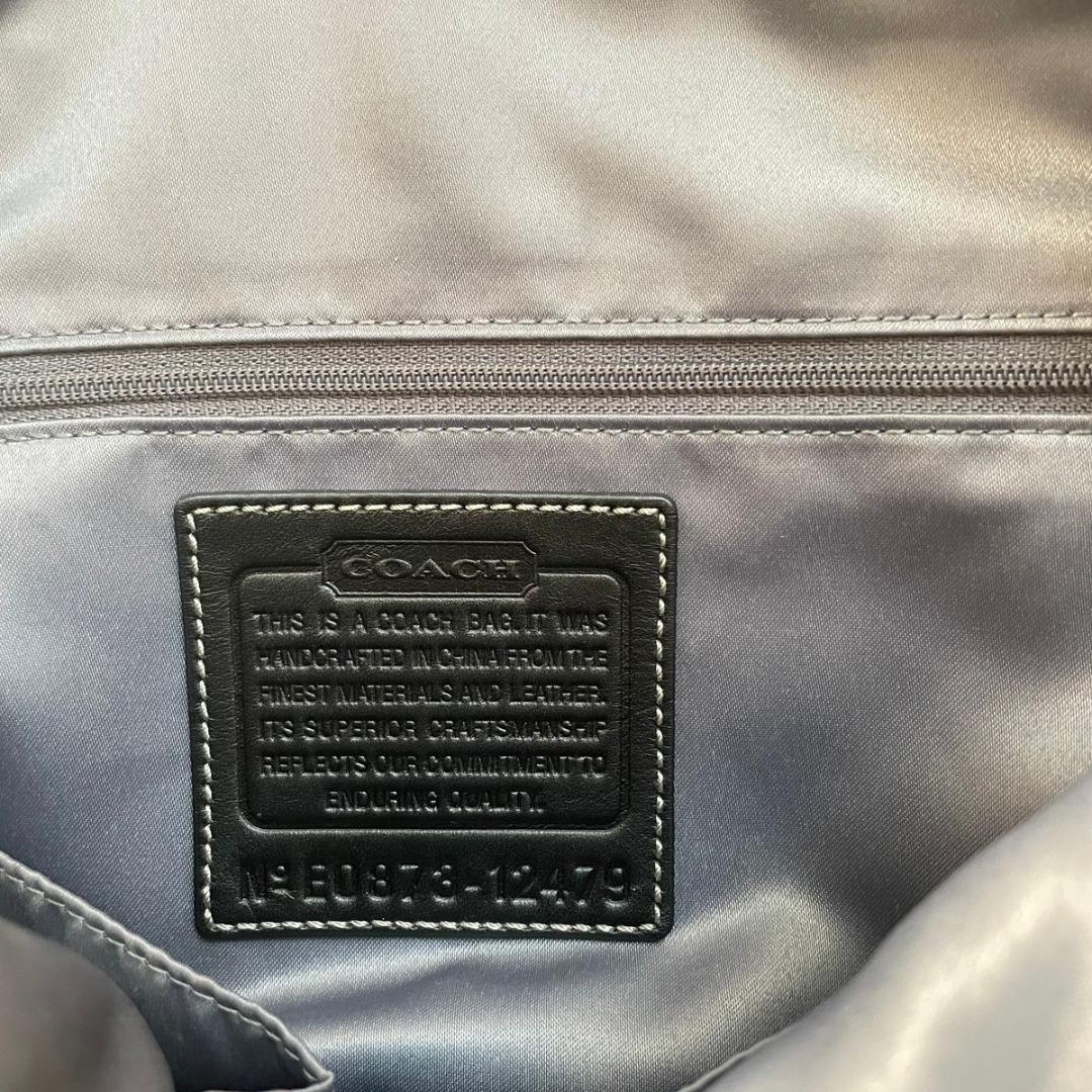 コーチ パッチワーク 2way ハンドバッグ　ショルダーバッグ 12479 黒