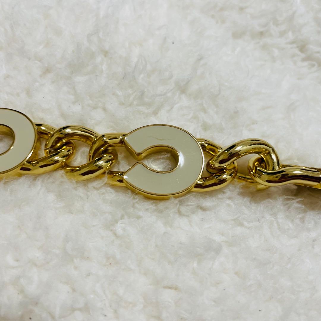 【美品】MARC JACOBS ショルダーストラップ ゴールドチェーン 肩掛け