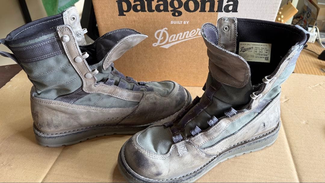 patagonia×Dannerリバーソルト　 ウェーディングブーツ US10