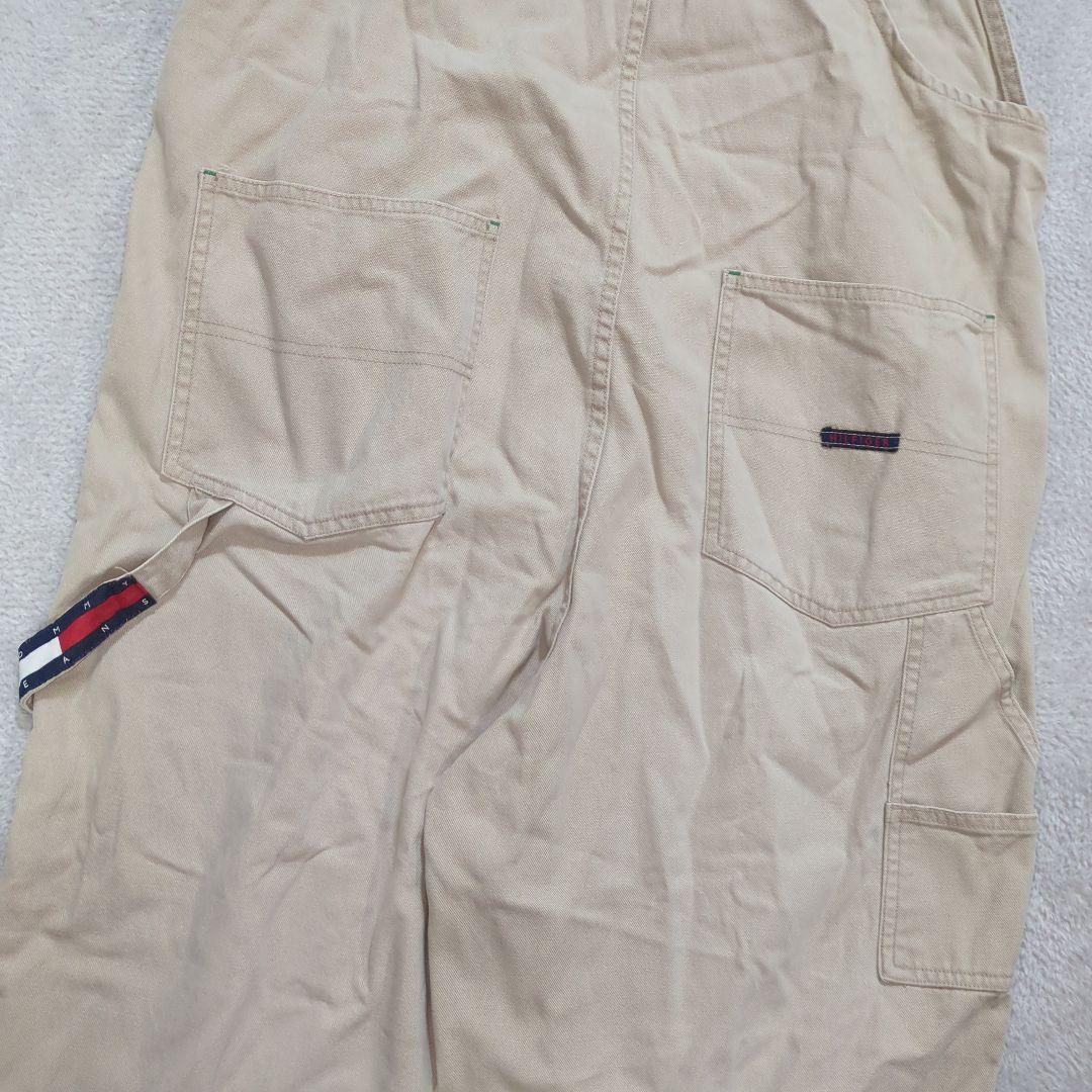 レア90s JEANS トミージーンズ ホワイトデニム オーバーオール