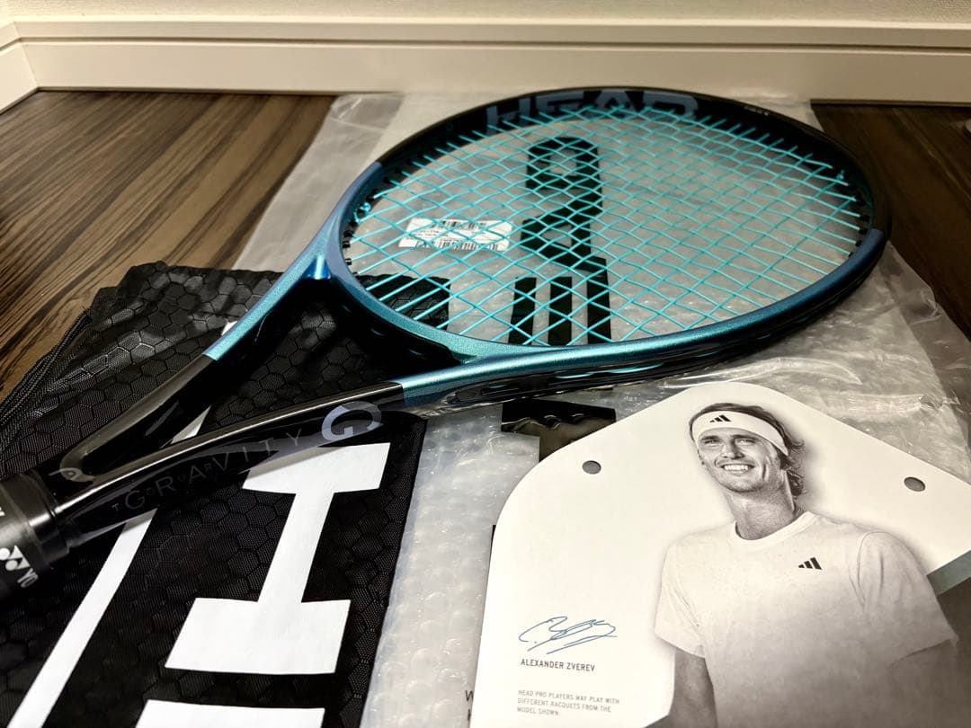 超美品 HEAD グラビティ ツアー Gravity TOUR ラケットケース付