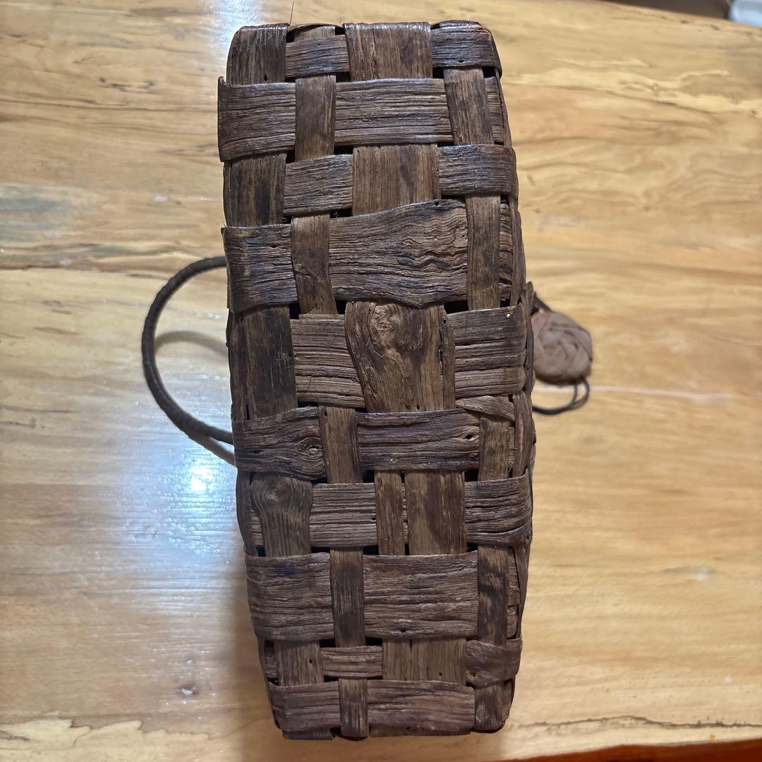 山葡萄のかごバッグ