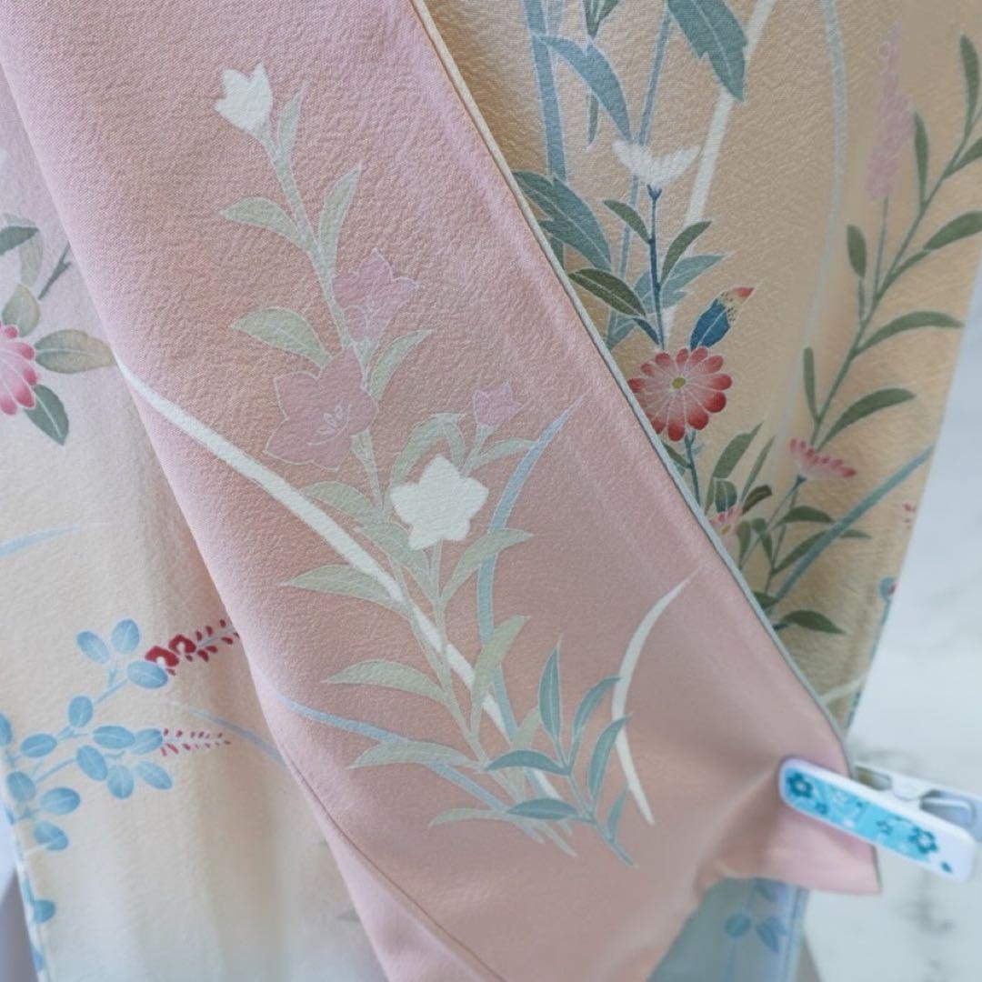 訪問着 フルセットa498 卒業式　入学式　お宮参り　七五三　結婚式　落款