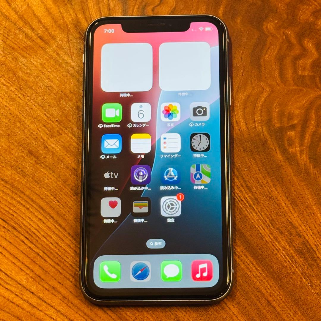 iPhone XR Blue 64GB SIMフリー【通常使用品】青　ブルー