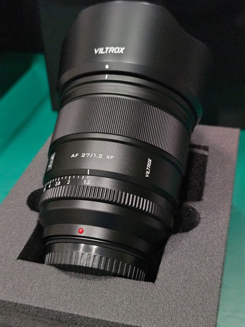 VILTROX AF 27mm F1.2 Xマウント　フジフイルム用