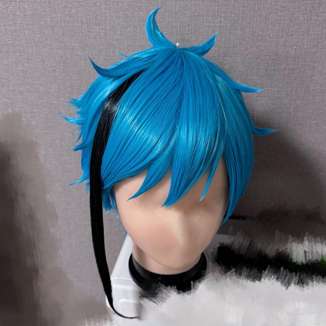 ツイステ　フロイド　ウィッグ　コスプレ