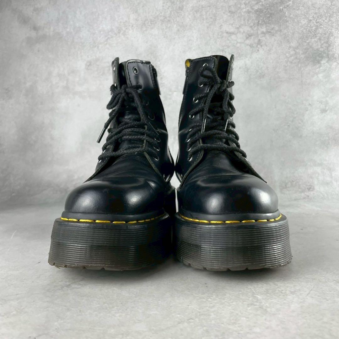 ごっつ　ドクターマーチン 8ホールブーツ ジェードン サイドジップ付き