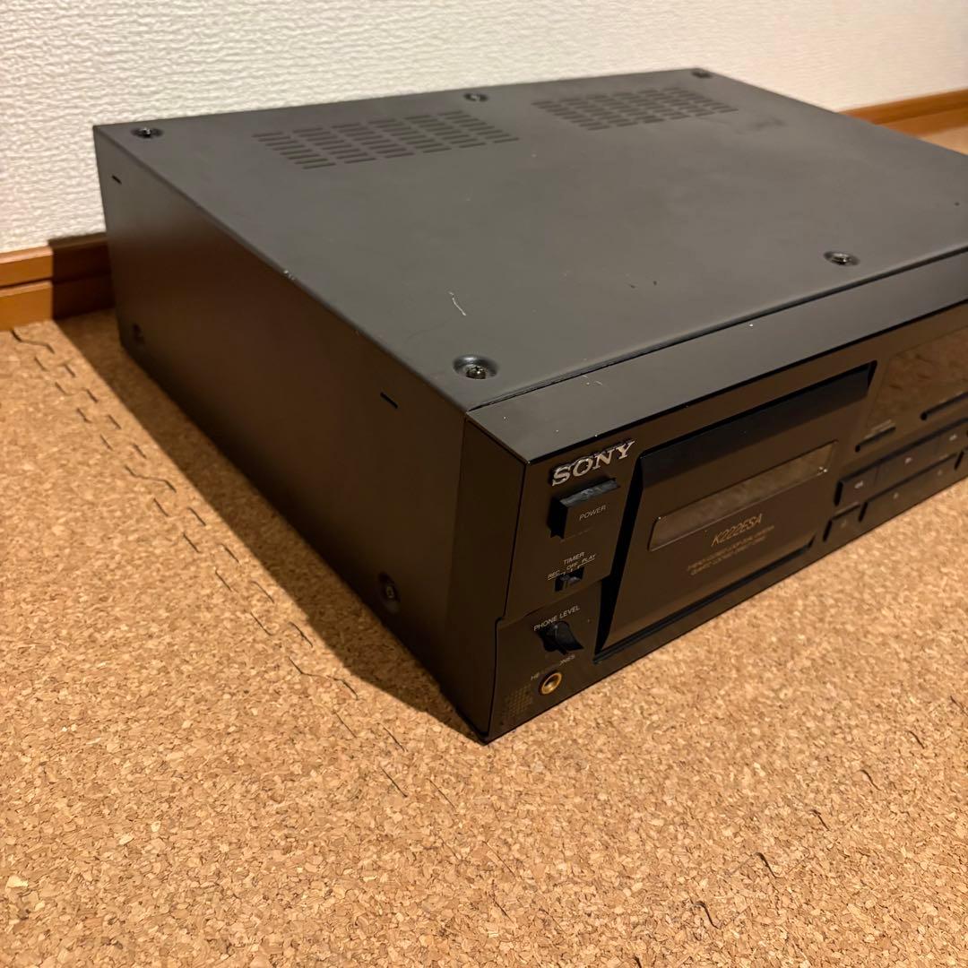 【現状品】SONY ソニー 3ヘッドカセットデッキ TC-K222ESA