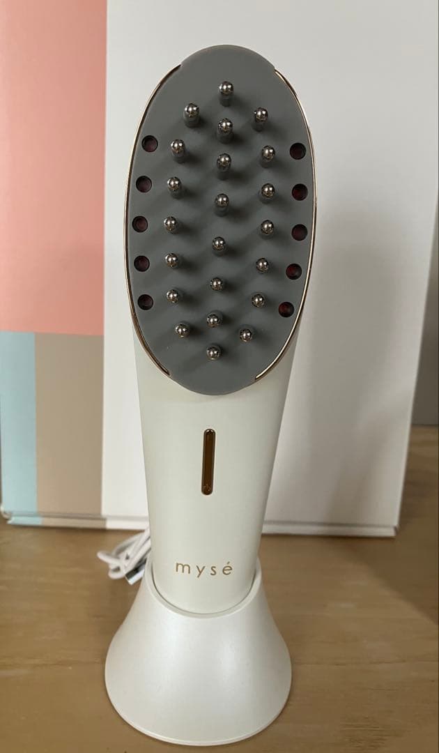 美品⭐️mysé 美顔器 ホワイト 収納ケース•取説付き　MS-82W-1
