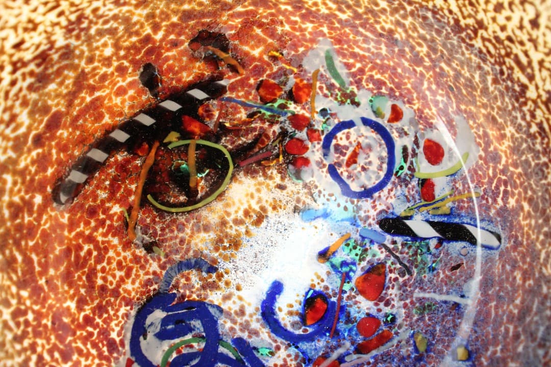 コスタボダ　ガラスボウル　METEOR流星　バーティル・ヴァリーン　アートガラス