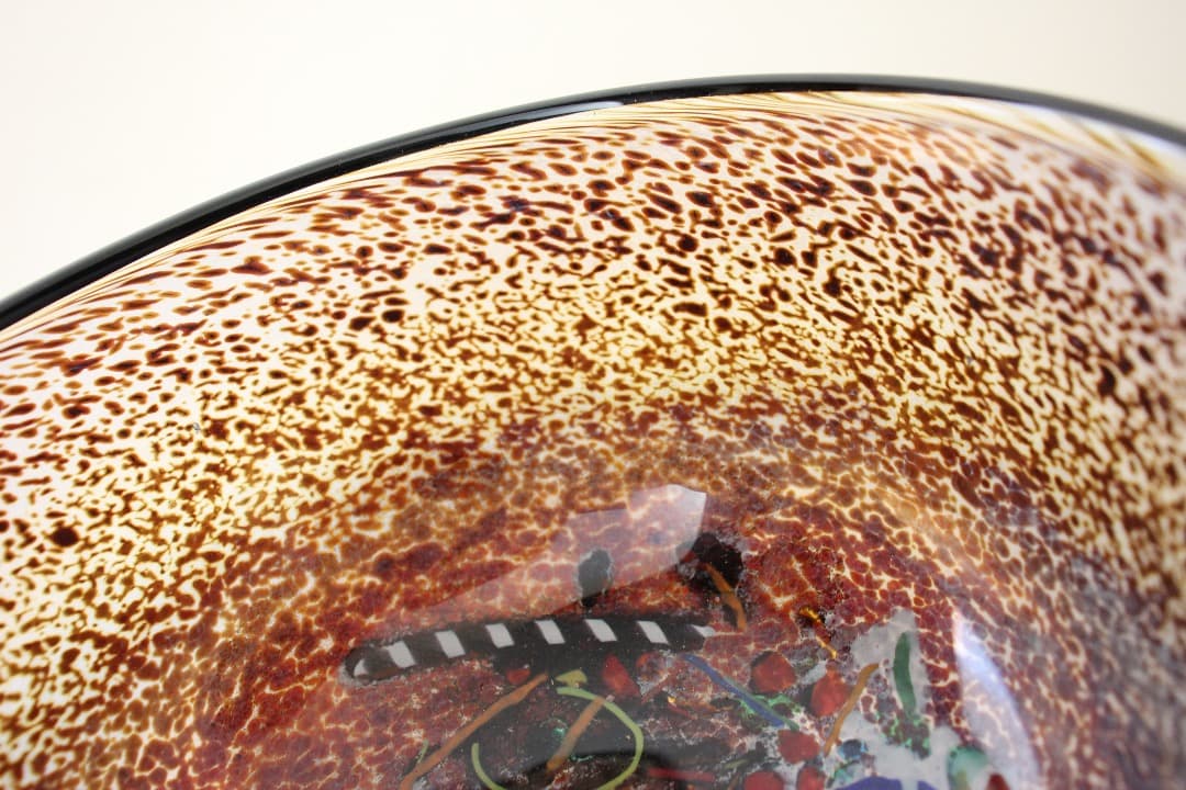 コスタボダ　ガラスボウル　METEOR流星　バーティル・ヴァリーン　アートガラス