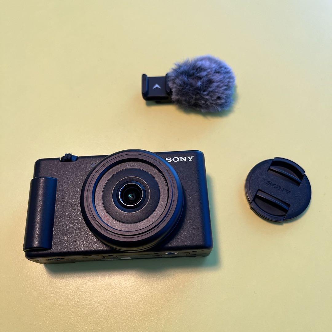 VLOGCAM ZV-1F 超広角単焦点レンズ一体型カメラ 付属品付きBlack