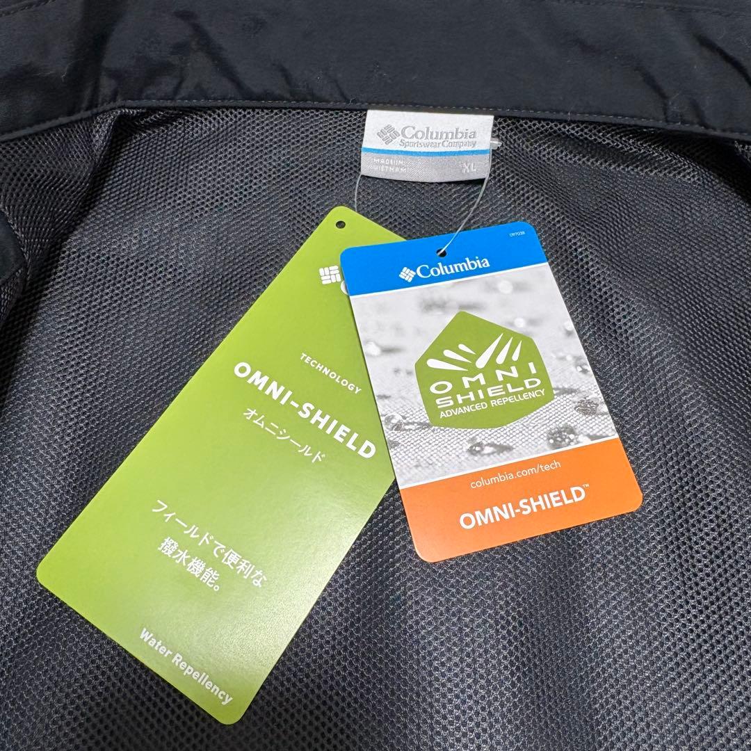 新品 Columbia コロンビア XL ナイロンジャケット コーチジャケット