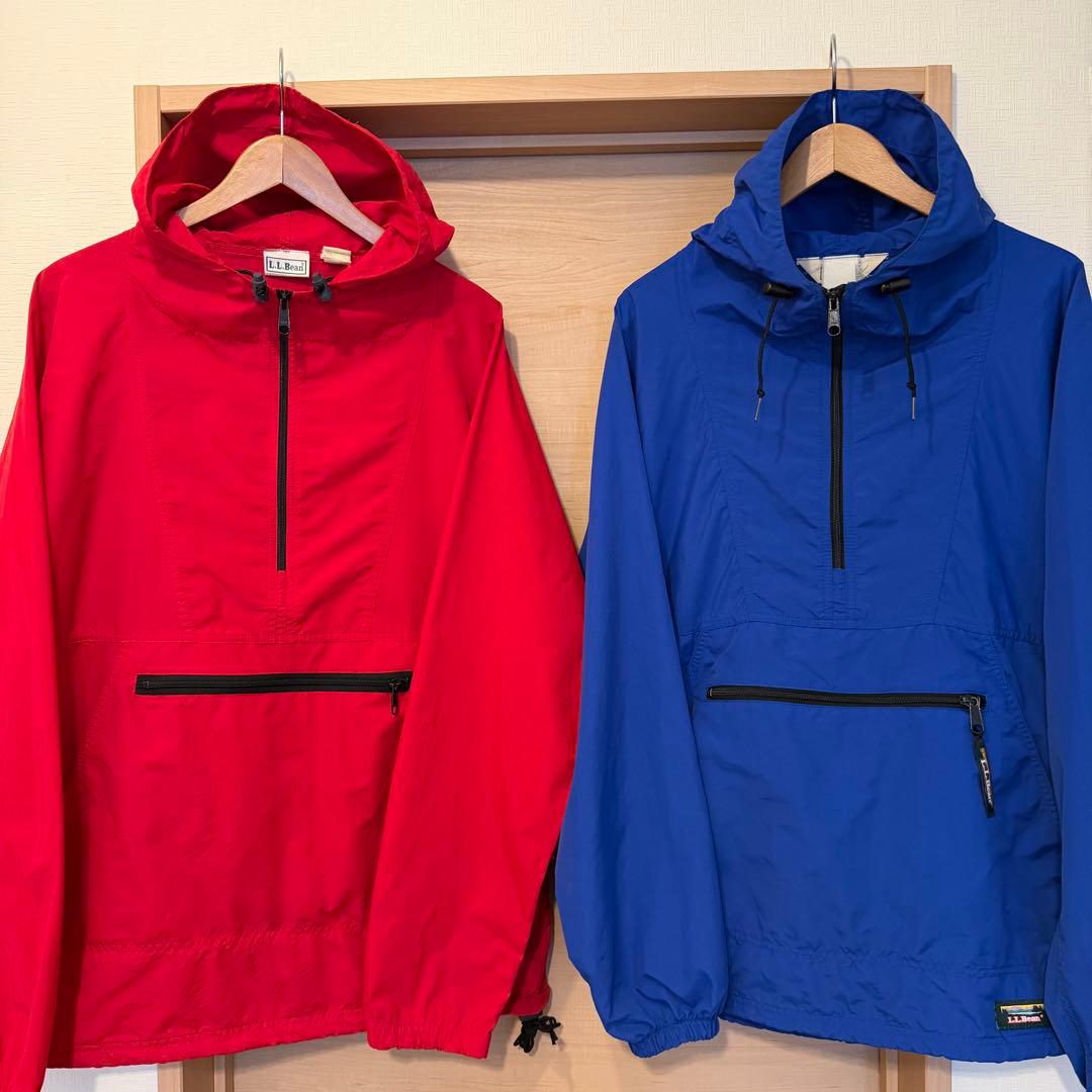 2枚セット vintage 米国製 L.L.BEAN NYLON ANORAK