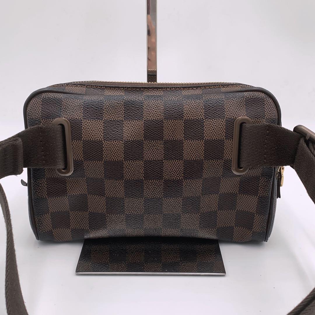 【美品】LOUISVUITTON ルイヴィトン　ダミエ　バムバッグ　ブルックリン