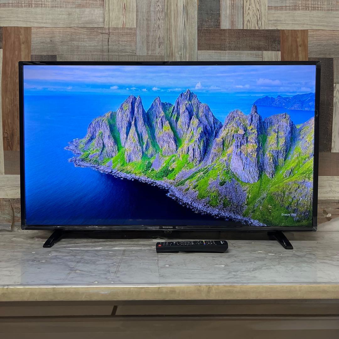 全国送料込❣️マクスゼン50V型4Kテレビ地デジBSCSチューナー内蔵外付HDD