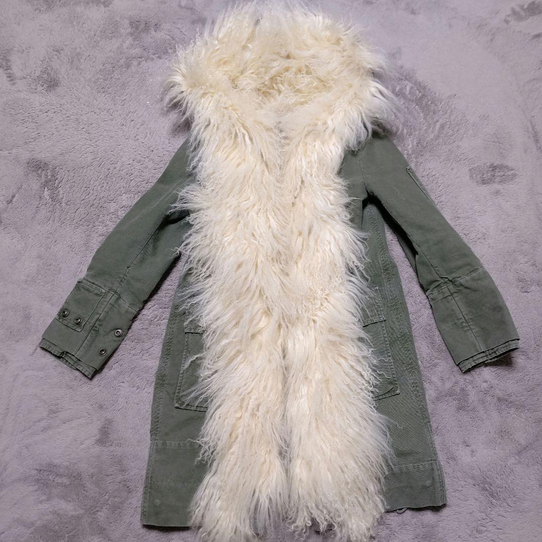 ERMANNO SCERVINO モッズコート ファー ミリタリー Y2K