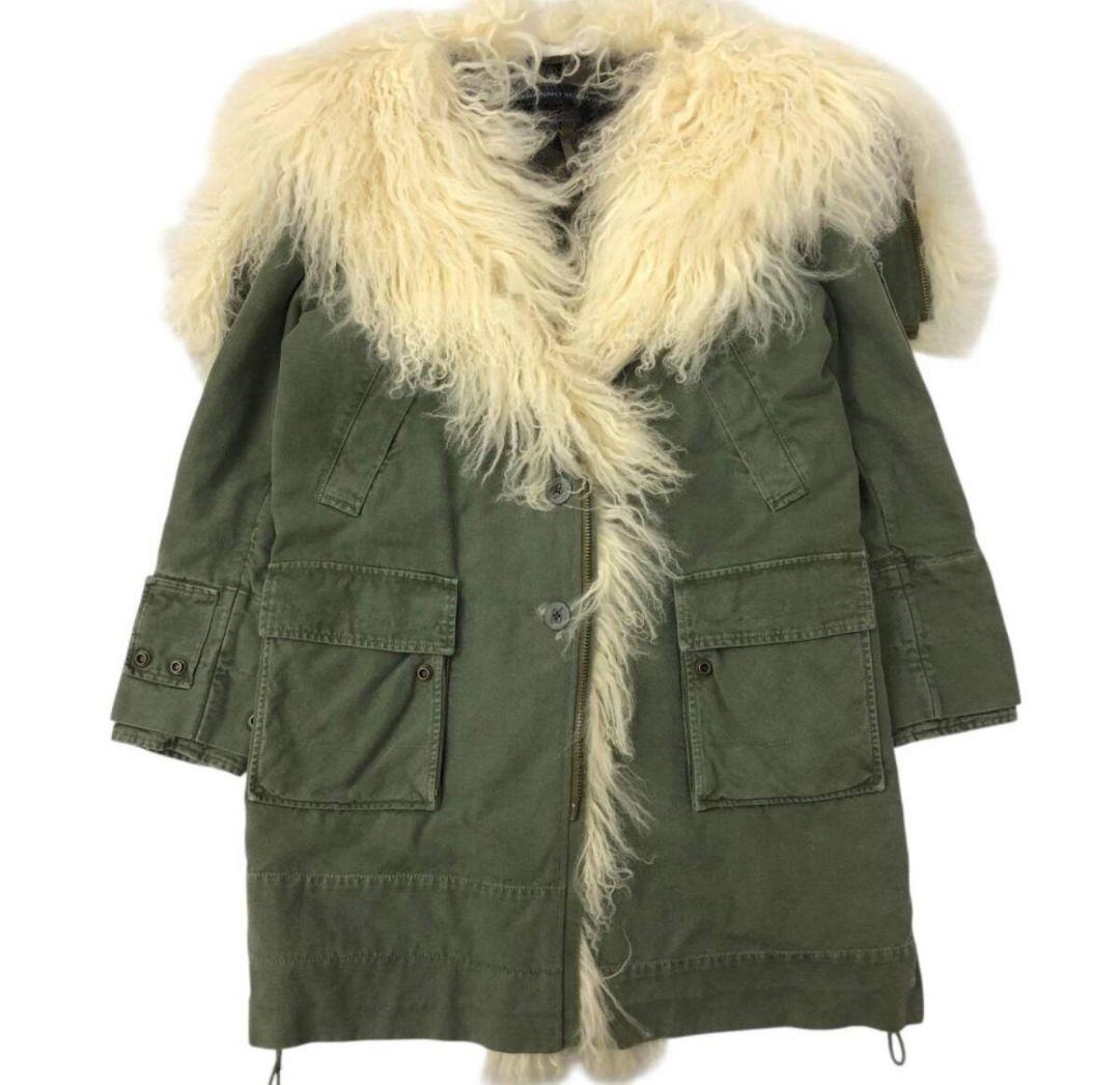ERMANNO SCERVINO モッズコート ファー ミリタリー Y2K