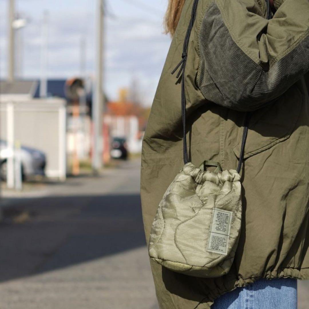 THRIFTY LOOK QUILT EFFECT BAG S バッグ ポーチ