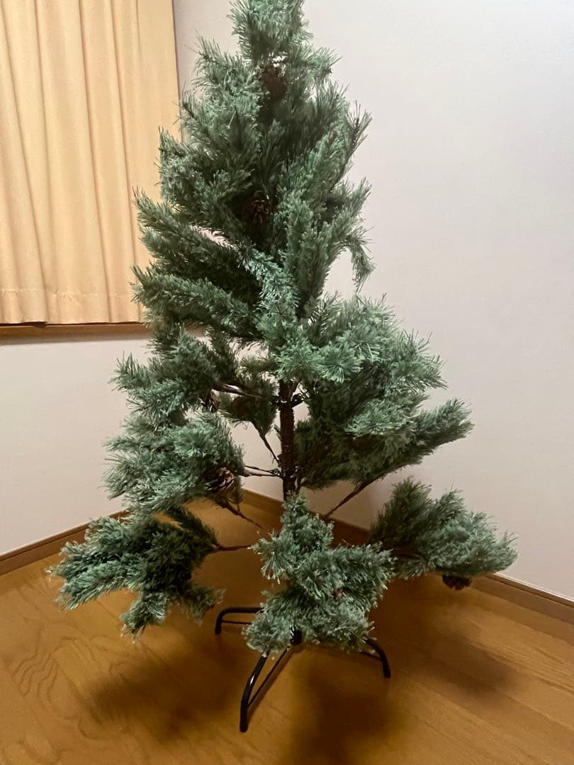 【美品】クリスマスツリー　高級志向　LEDイルミネーションライト付き