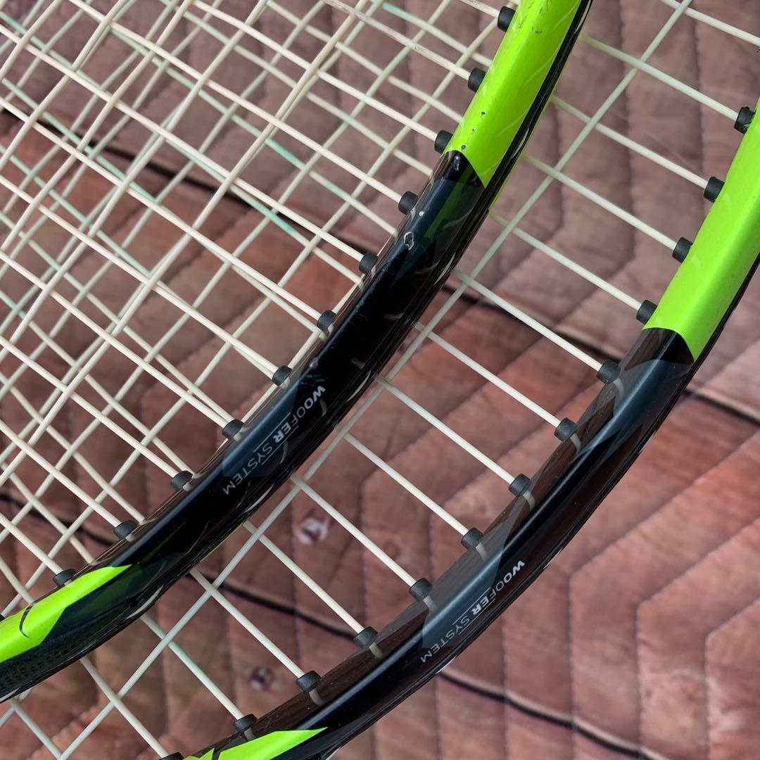 t*1様 Babolat Pure aero 2本セット　バボラ　アエロ　100