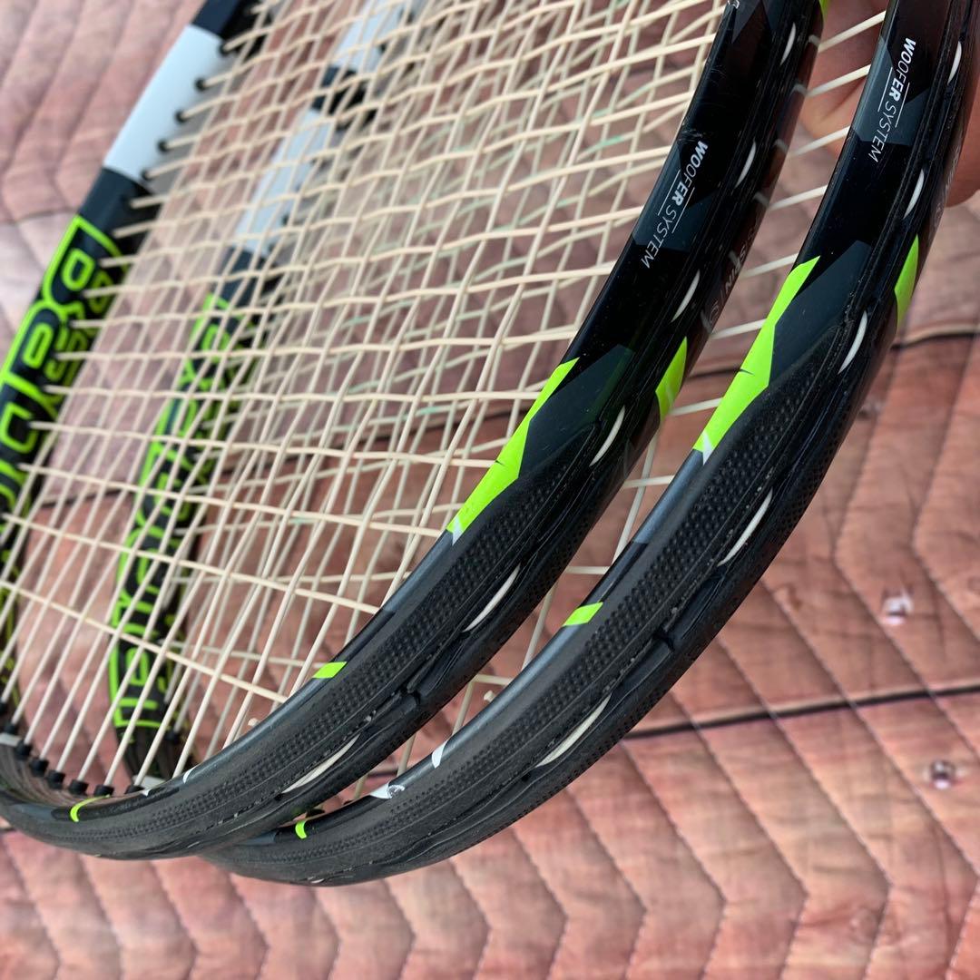 t*1様 Babolat Pure aero 2本セット　バボラ　アエロ　100