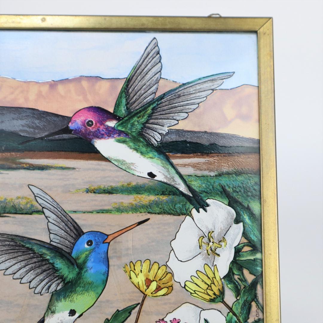 カナダ トロント社製 ステンドグラス サンキャッチャー ハチドリ