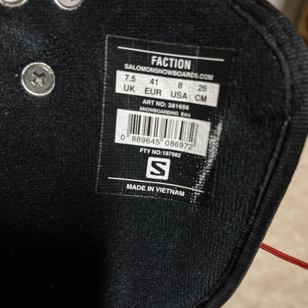 16-17 SALOMON FACTION 26.0㎝